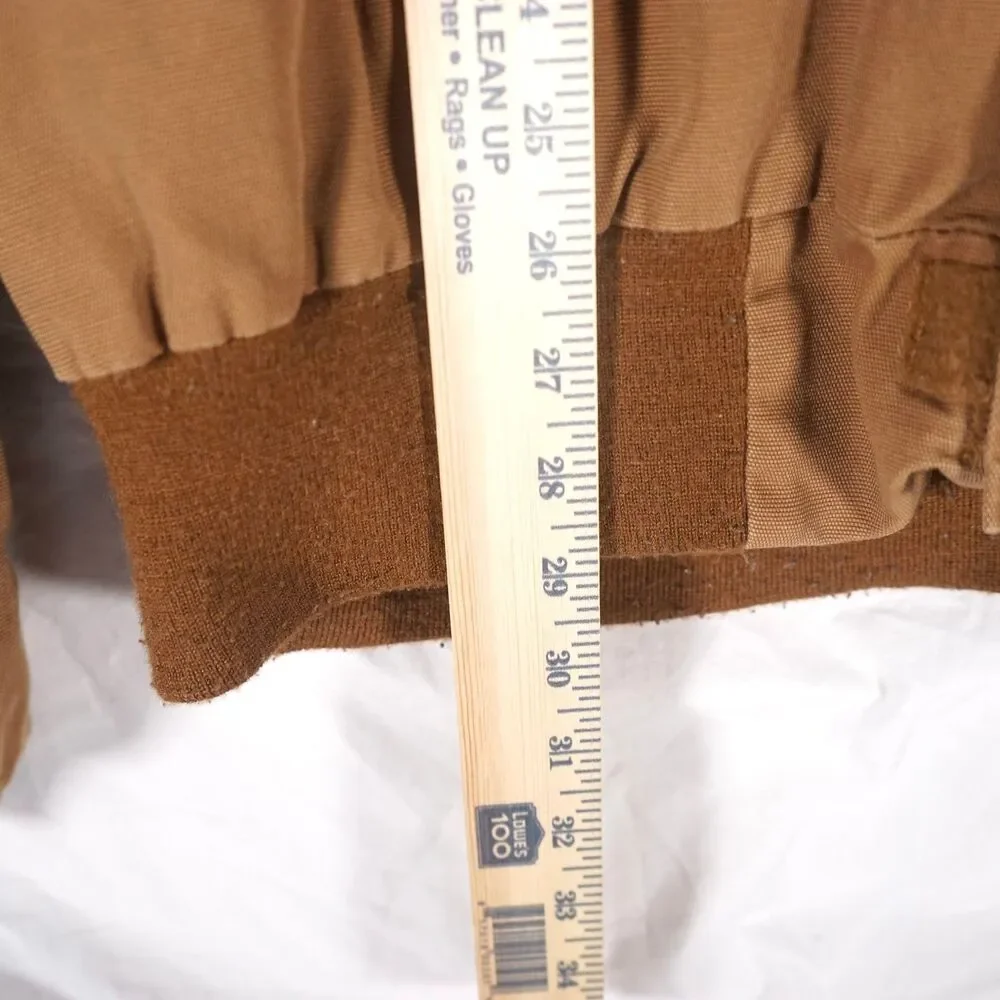 Carhartt FR Jacket Full Zip Made in USA Union Tan Brown 2XL